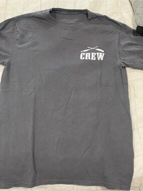 Trader Joes Crew Graphic Short-Sleeve T-Shirt - Charcoal Gray